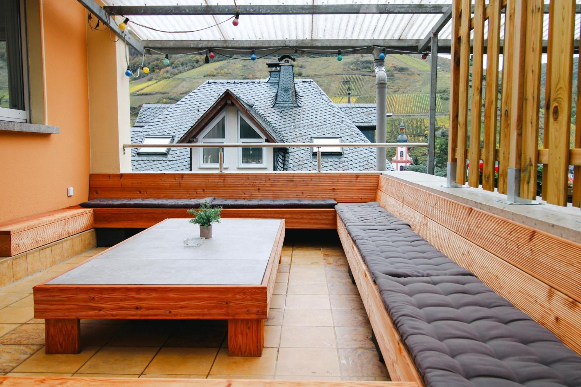 摩泽尔河畔的泽尔Chill Out Area, Grandiose Aussicht, Haengematte, Smart Tv, Netflix公寓 外观 照片